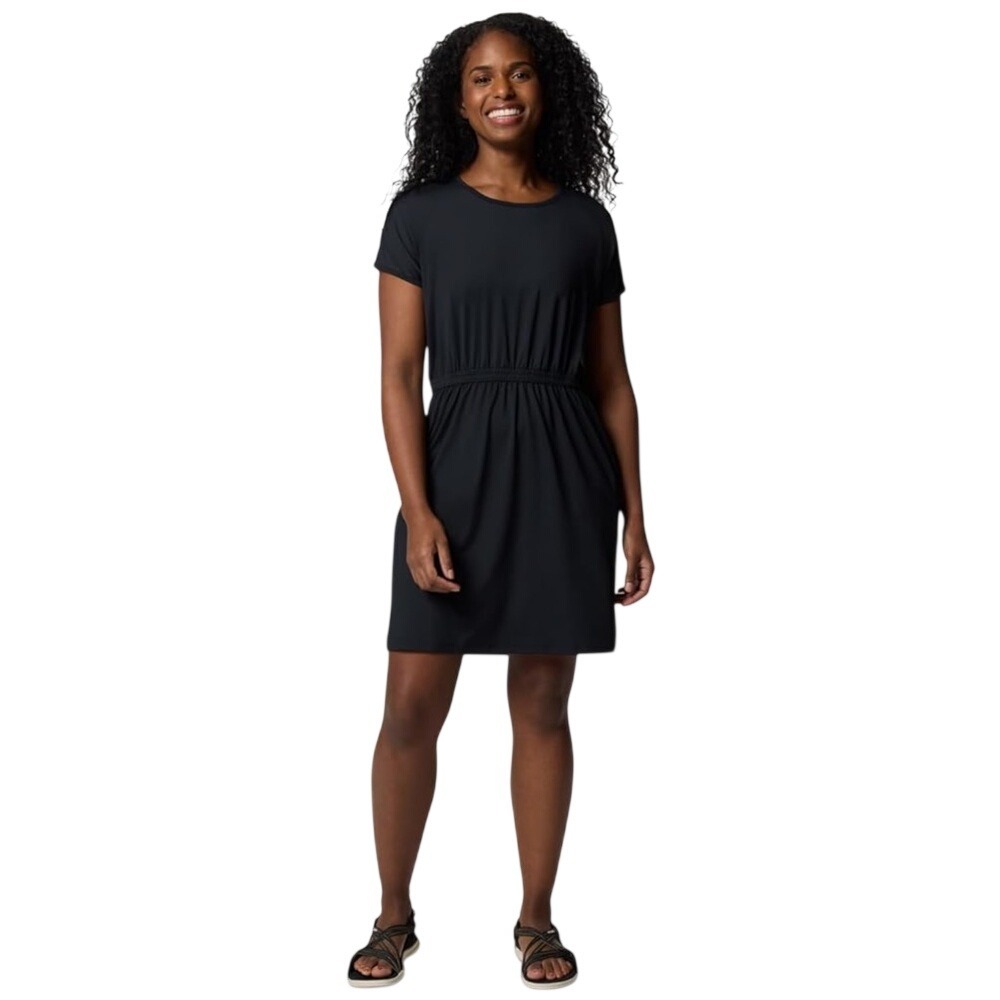 Columbia Women's New Black Cold Bay 2 Dress Omni-Shade UPF 30 Black XS